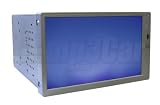 New Medium Silver Double Din Nano-ITX Carputer Enclosure Second Generation with IR Sensor & Front USB