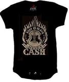 JOHNNY CASH - Baby In Black Creeper - Black Onesie / Baby T-shirt