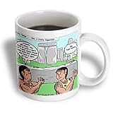 Rich Diesslins Funny General - Editorial Cartoons - Stone Henge - The Real Story - Mugs