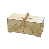 Eigenschaften Creativ Discount / Creativ Discount - Holznähkasten Massiv Kiefernholz hell, 33x16x19cm
