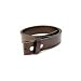 Mens/womens Brown Leather Belt For Buckles 30" To 44"