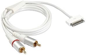 Ziotek 6ft. RCA Male Audio to 30-pin iPod/iPhone Cable
