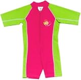 All-in-One Short Sleeve for Girls - Watermelon/Lime