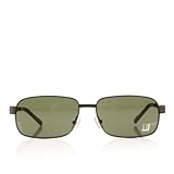DUNHILL SUNGLASSES DESIGNER FASHION AUTHENTIC WOMENS AUTHENTIC DARK RUTHEIUM/GREEN-GREEN LENS DU53804