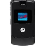 Motorola RAZR V3 Unlocked Cell Phone with Video Player--International Version with No Warranty (Black)