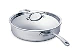 Cuisinox Elite 3 Quart Covered Saute Pan