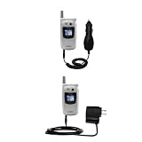 Essential Kit for the Toshiba CDM 9950SP - includes Car and Wall Charger with Rapid Charge Technology - Gomadic Brand w/ TipExchange Technology