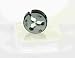 04-40 NC Round Adjustable High Speed Steel Steel Threading Die, 13/16 Die Dia