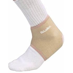 Mueller Adjustable Ankle Support Black-One Size Fits Most