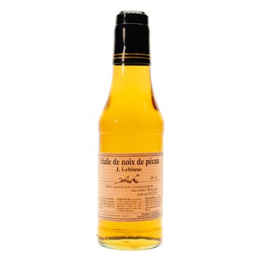 Jean LeBlanc French Pecan Oil Stone Mill cold pressed 8 fl oz by J. LeBlanc