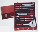 Eigenschaften Decorus Collection  / Grillbesteck 8 teilig , Griffe aus Rosenholz