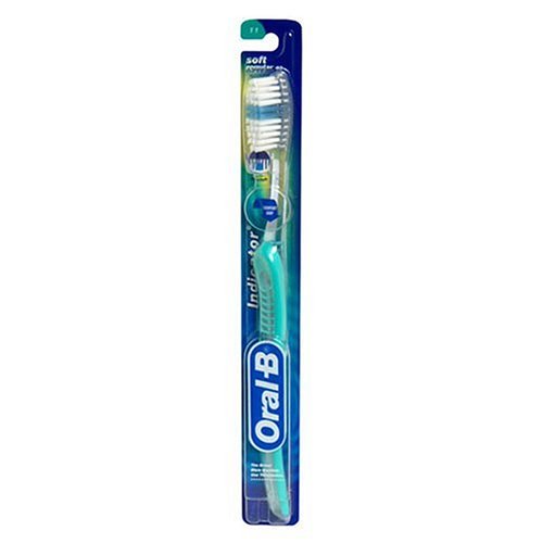 Oral-B 080200 Indicator 40 Manual Toothbrushes - Soft #11 (Mixed Colors), (Pack of 12)