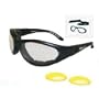 Body Specs Sunglasses or Goggles BSG Photo Sunlights Matte Black Frame 2 Lens Set