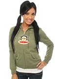 Paul Frank The Hey Julius Z/U Hoody in Olive,Sweatshirts for Women