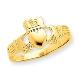 14k Ladies Claddagh Ring - Size 6