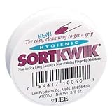 Lee Sortkwik&trade; Hygienic Fingertip Moisteners, 3/8 Oz.