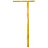 Buy Empire Level 410-48 1 8-Inch by 47-7 8-Inch Yellow Drywall T-Square by Empire Level