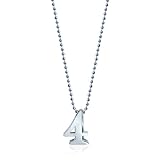 Alex Woo Little Numbers Sterling Silver Number