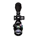 PRESMA 6-24X50 Hawk Rifle Scope with Red, Green, and Blue Illuminated RXR Mil-Dot Reticle