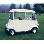 Classic Accessories Deluxe 4 Sided Golf Car Enclosure - Sand