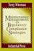 Maintenance Management & Regulatory Compliance Strategies