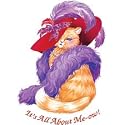 All About Meow-Red Hat Womens Scoop Neck T-Shirt