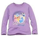 Long Sleeve Disney Princess Tee For Girls