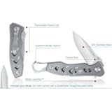 LEATHERMAN - KNIFE, C302, 3.875 STRAIGHT BLADE (830295) (830295)