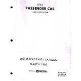 1965 MOPAR CHRYSLER DODGE DESOTO PLYMOUTH Parts Book by Mopar