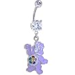 CARE BEARS Harmony Bear Belly Ring Officially Licensed