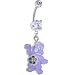 Care Bears Harmony Bear Belly Ring Officially Licensed