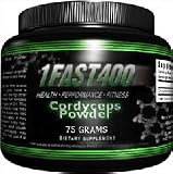 1FAST400 Cordyceps Powder 75 grams( Triple Pack)