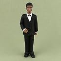 African-American Groom