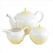 Dreamer 3 Piece Tea Service in Yellow