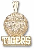 Louisiana State ( LSU ) Tigers &acute; Tigers Basketball &acute; Pendant - 14KT Gold Jewelry - B0000DZQSN