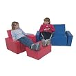 Toddler Couch, Chair, and Ottoman Set