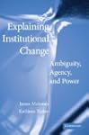 Explaining Institutional Change