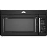Whirlpool: WMH3205XVB 2.0 cu. ft. Over-the-Range Microwave with 1,000 Watts, Three Speed Fan/220 CFM