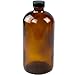 Glass Growler Bottle 32 Ounces 1 Amber