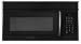 Black 1.5 Cu. Ft. Capacity Over-The-Range Microwave With Electronic Clock and Timer Auto-Reheat Options & Ready-Select