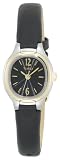 318Tp4McSgL. SL160  Timex Womens Classic Cavatina Black Leather Strap Watch