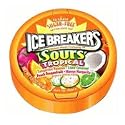 Ice Breakers Mint Sugar Free Fruit Sours, Tropical Sours - 1.5 Oz / Tin, 8 / Case