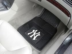 New York Yankees Heavy Duty 2-Piece Vinyl Car Mats