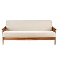 Sure Fit Cotton Duck Futon Slipcover - Natural (Futon)