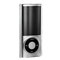 (5 Color Option) iPod Nano 5th Generation 5G clear crystal hard case with 5th Gen screen protector, clear hard screen cover with MiniSuit TM Mp4 Pouch