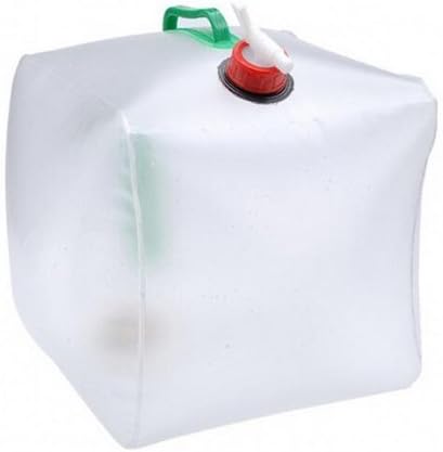 MeMeDa 1Pcs Portable Folding Water Storage Carrier Container Lifting Bag For Outdoor Camping Hiking Picnic Travel Survival Equipment (15L)