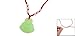 Red String Green Faux Jade Buddha Pendant Jewelry Necklace
