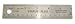 Armada Art 03009 6 Inch Metal Ruler with Cork Back Image