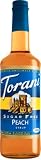 Torani Syrup, Sugar Free, Peach, 33.8-Oz  (Pack of 3)