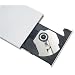 White USB2.0 SLim External 8x CD DVDRW Dual Layer IDE Drive for Toshiba Mini NB205-N210 NB205-N312/BL NB205-N310/BN NB205-N311/W NB205-N313/P series Notebooks Laptops image 3